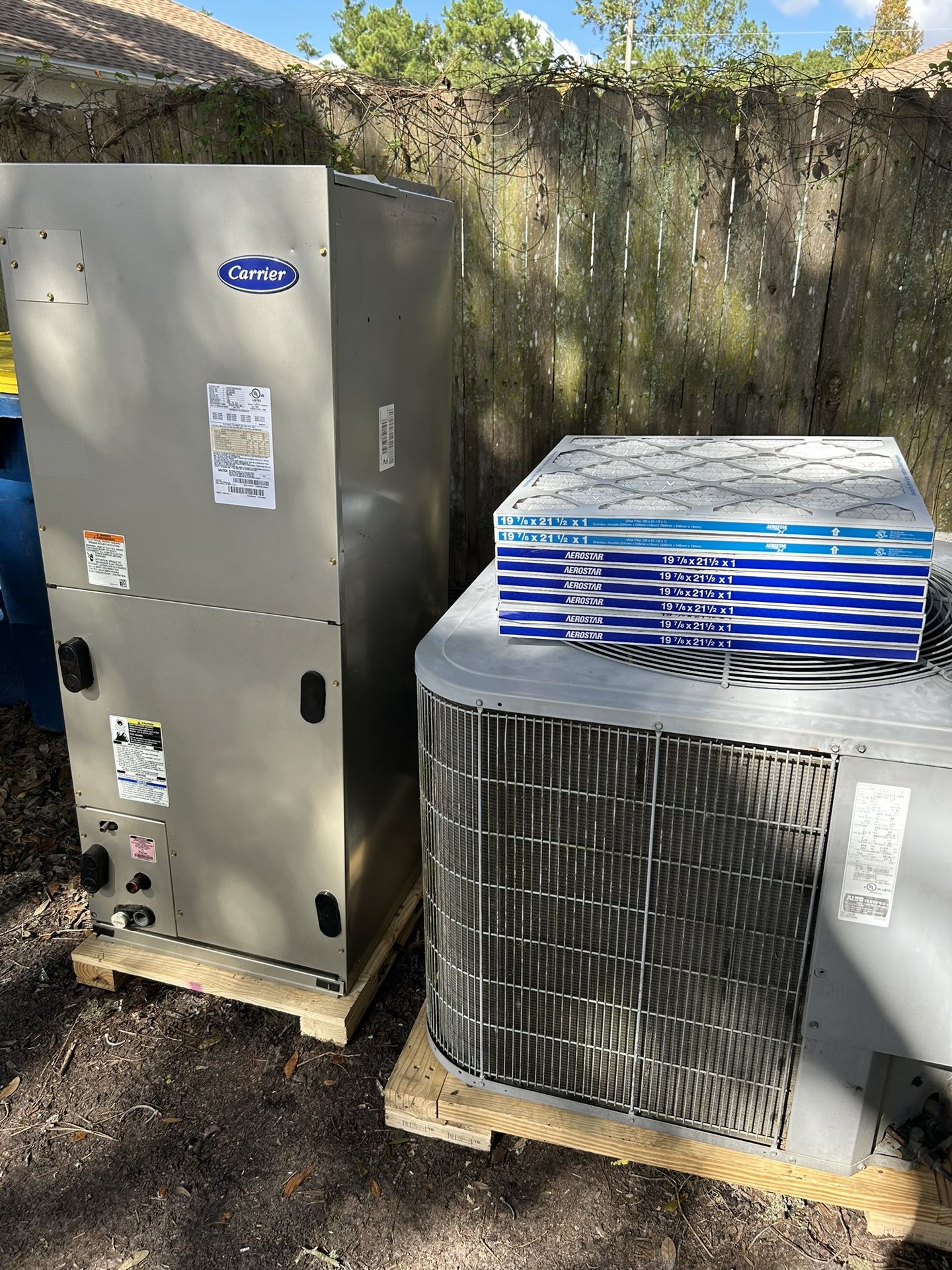 Carrier Heat Pump And Variable Speed Air Handler Delivered Locally Or You Pick Up
