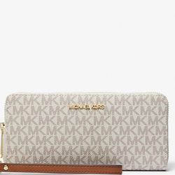 Mk Jet Set Wallet New