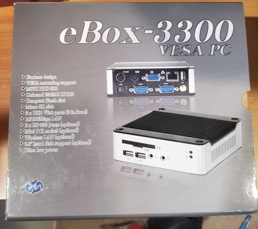 New And Never Used EBox-3300 VESA PC