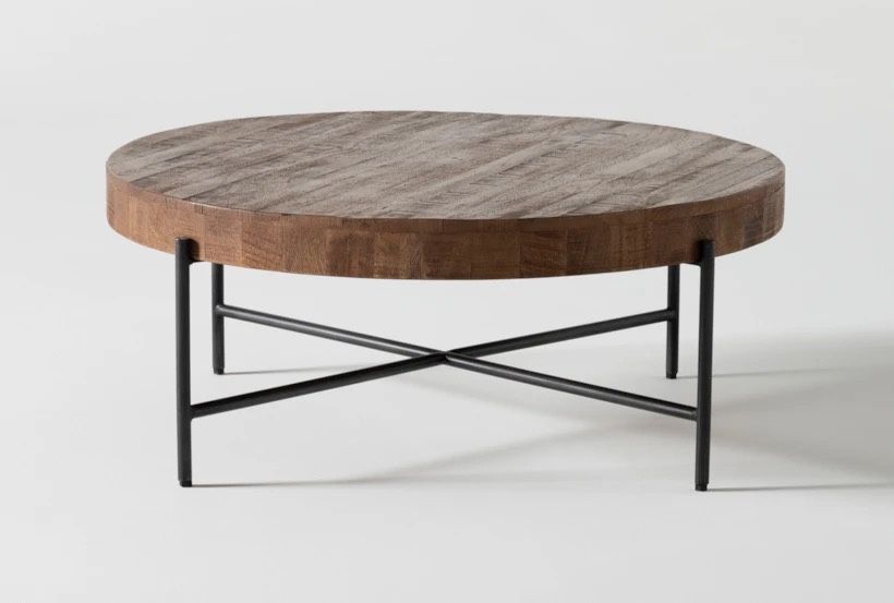 NEW 38” Round Coffee Table