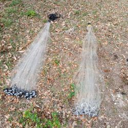 2 5 Foot Cast Nets Cheap!!