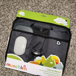 Munchkin Portable Diaper Organizer Grey