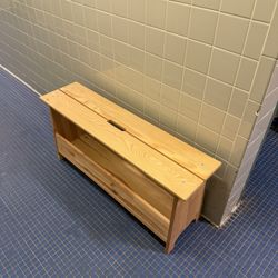 Bench with storage 
