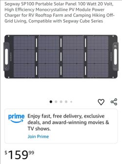 Segway SP100 Portable Solar Panel 100W