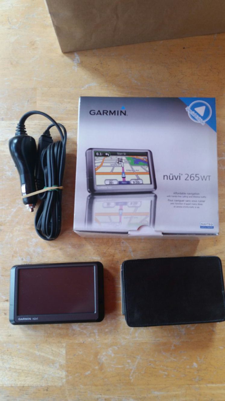 Reservere officiel Følge efter Garmin nuvi 265 WT GPS for Sale in Tacoma, WA - OfferUp