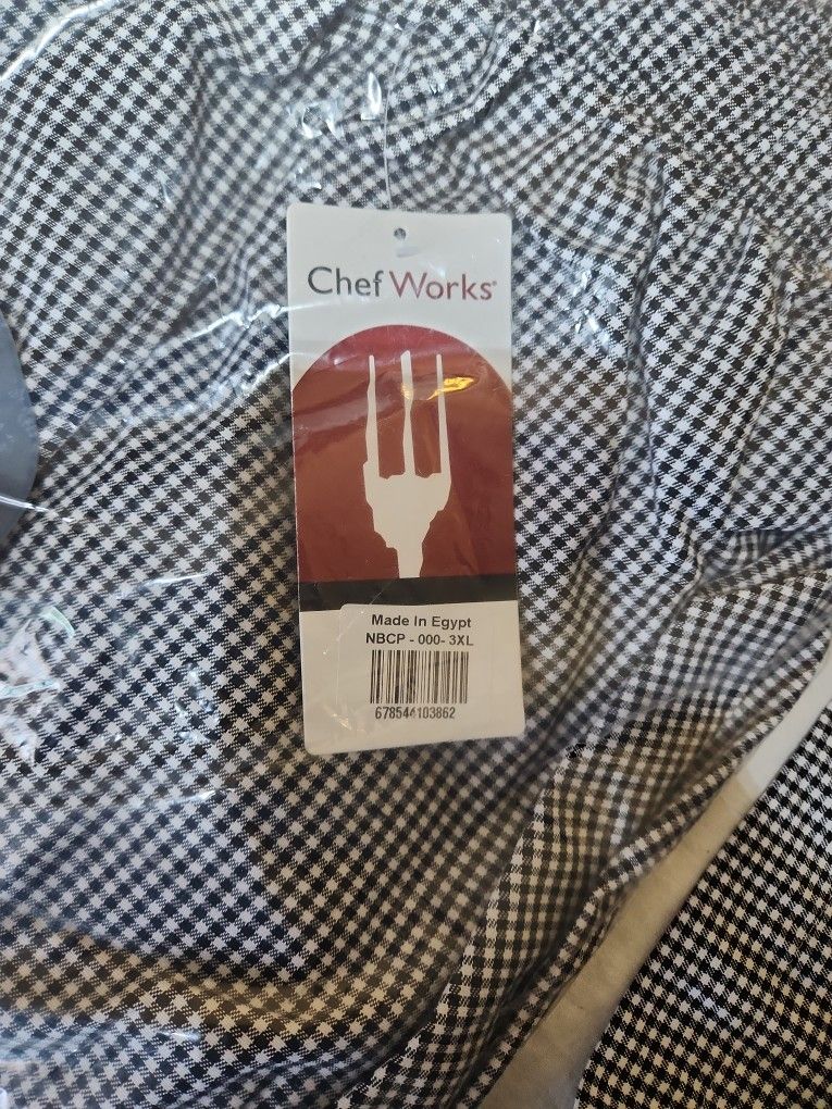 9 BRAND NEW CHEF PANTS!!!