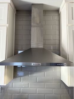 36” wide hood vent KitchenAid