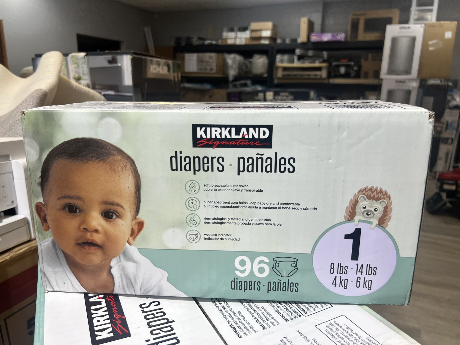 Kirkland Diapers Size 1 Count 96