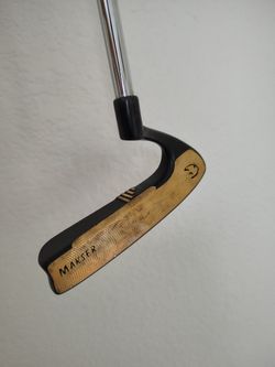 Makser J.M. Olazabal Signature Putter (Black w/bronze face)