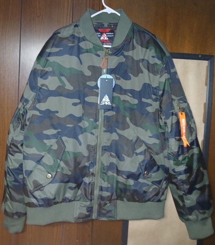 Men's Camouflage Coat