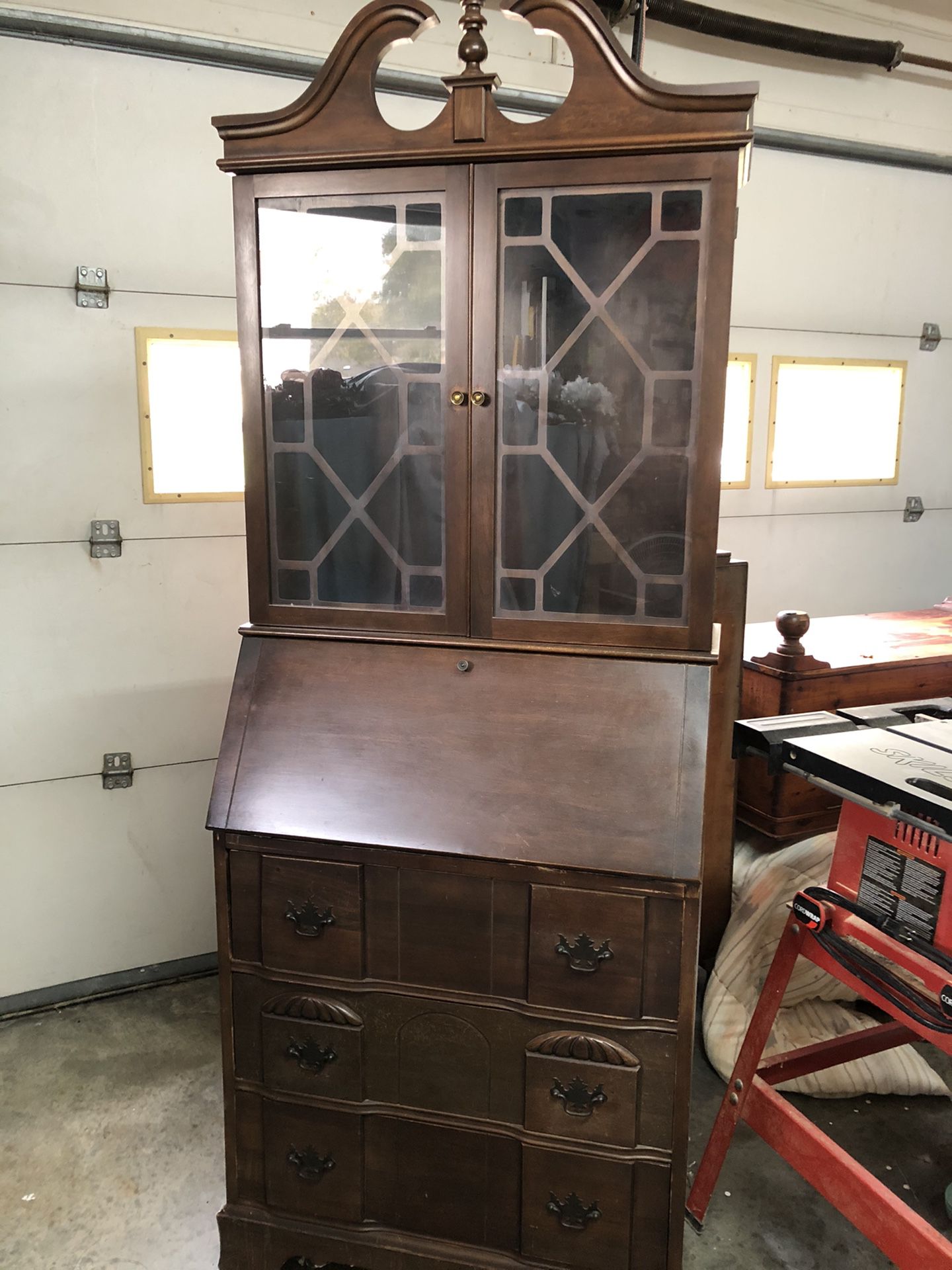 Antique hutch/secretary’s desk
