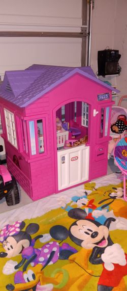 Little Tikes Pink Play House (ALWAYS KEPT INDOORS)