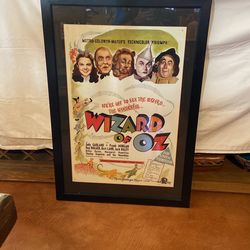 Wizard Of Oz Photo. 39”tall-27”wide .