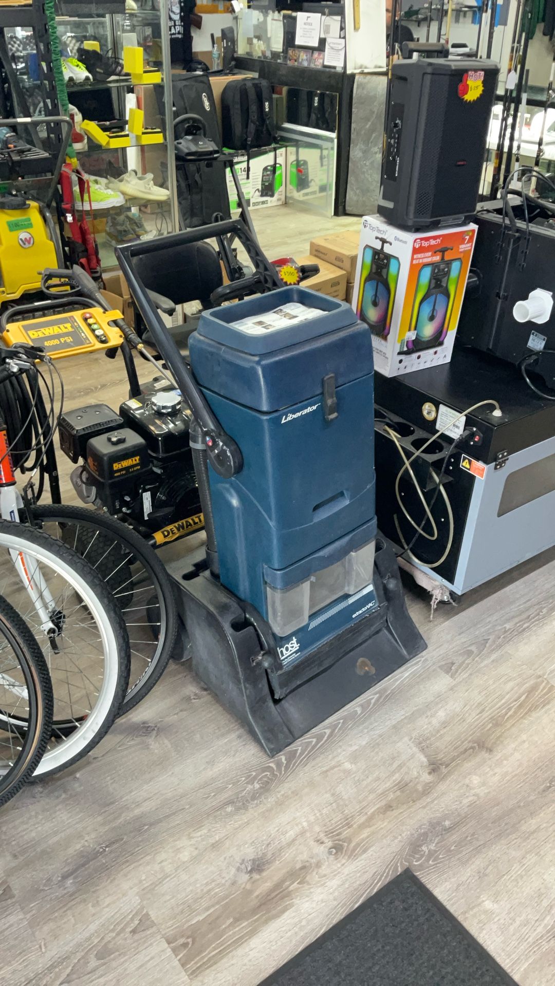 Host Model EVM Liberator Carpet Vacuum Extractor And Grout Cleaning System 13” Lowest Price Youll Find