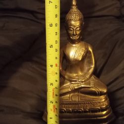 Small Brass Buddha..