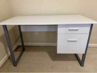 White desk