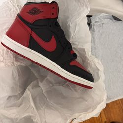 Air Jordan 1 Bred 85 Size 9