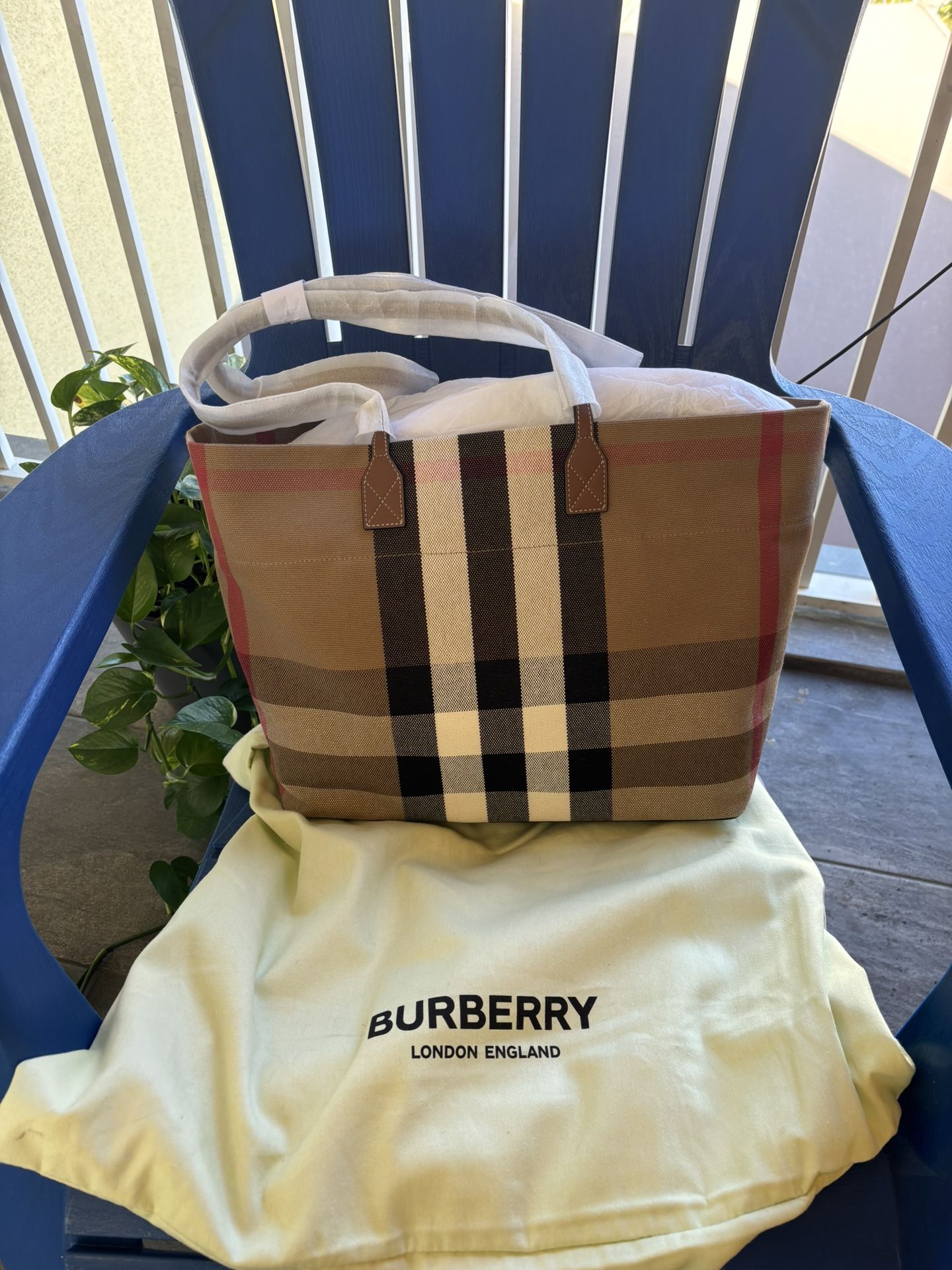Original Burberry Bag Medium Size