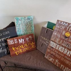 Wooden SIGNS