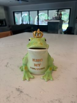 Vintage Juicy Couture Frog Prince Bank