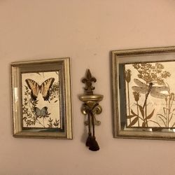 BEAUTIFULLY FRAMED BOTANICAL STYLE ART