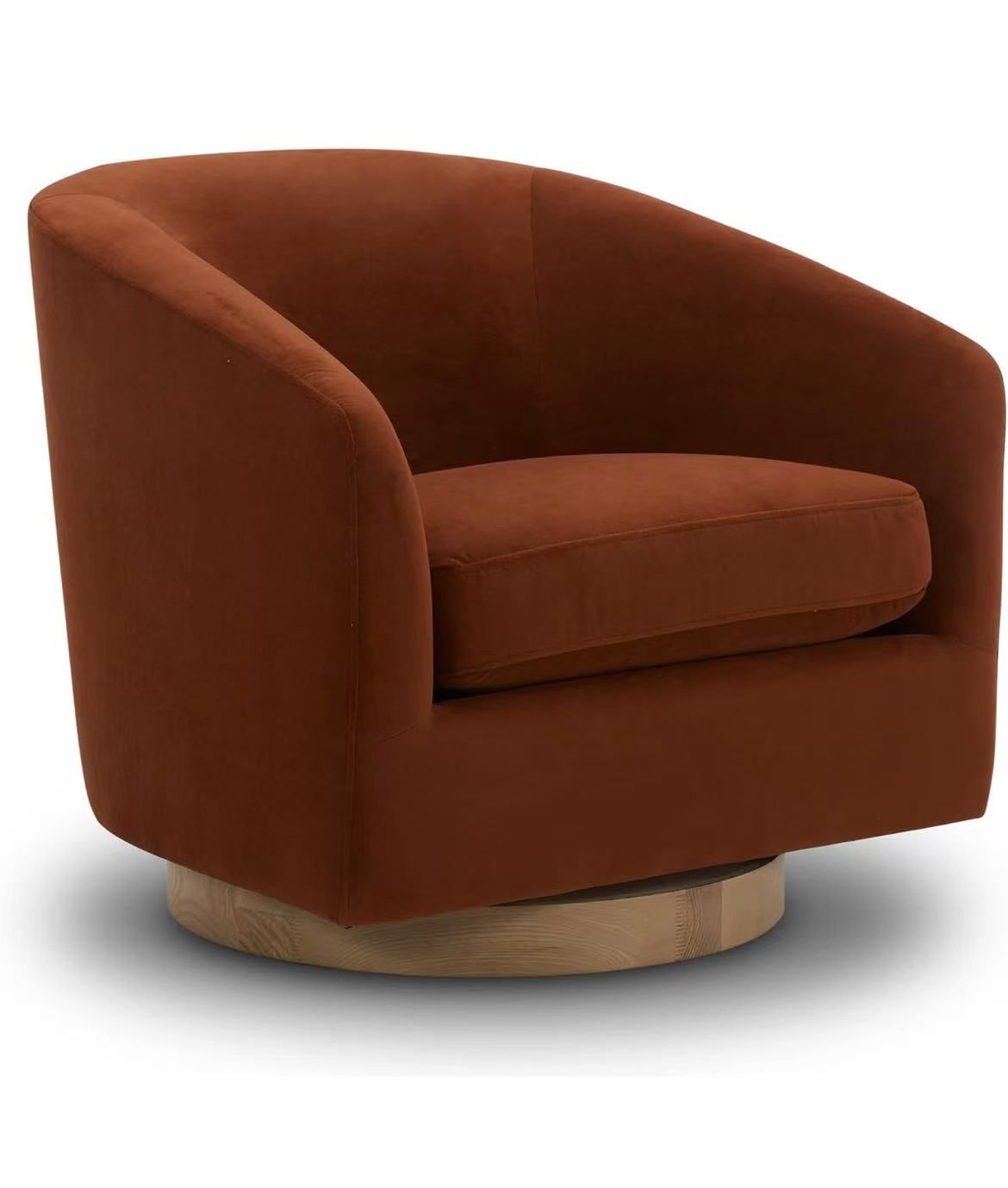 CHITA Velvet swivel chair