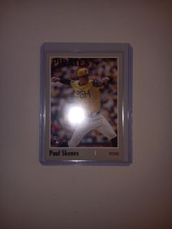 2024 TOPPS ARCHIVES PAUL SKENES VARIATION ROOKIE BASEBALL CARD