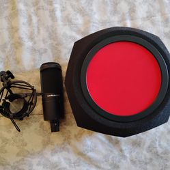 MIC AND EYEBALL SHIELD