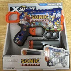 Sonic Skins Zuru X Shot Mega Sonic