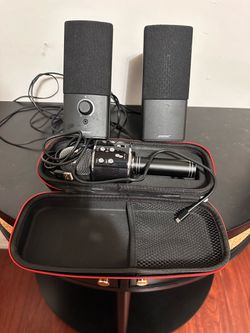 Complete bose mini karaoke system
