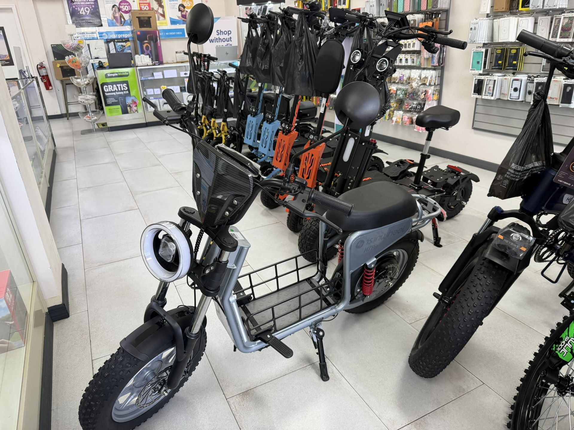 isinwheel H7 Pro Electric Scooter 38MPH! Finance For $50 Down Payment!