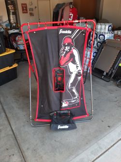 Pitching Practice Strike Zone and Bounce Return