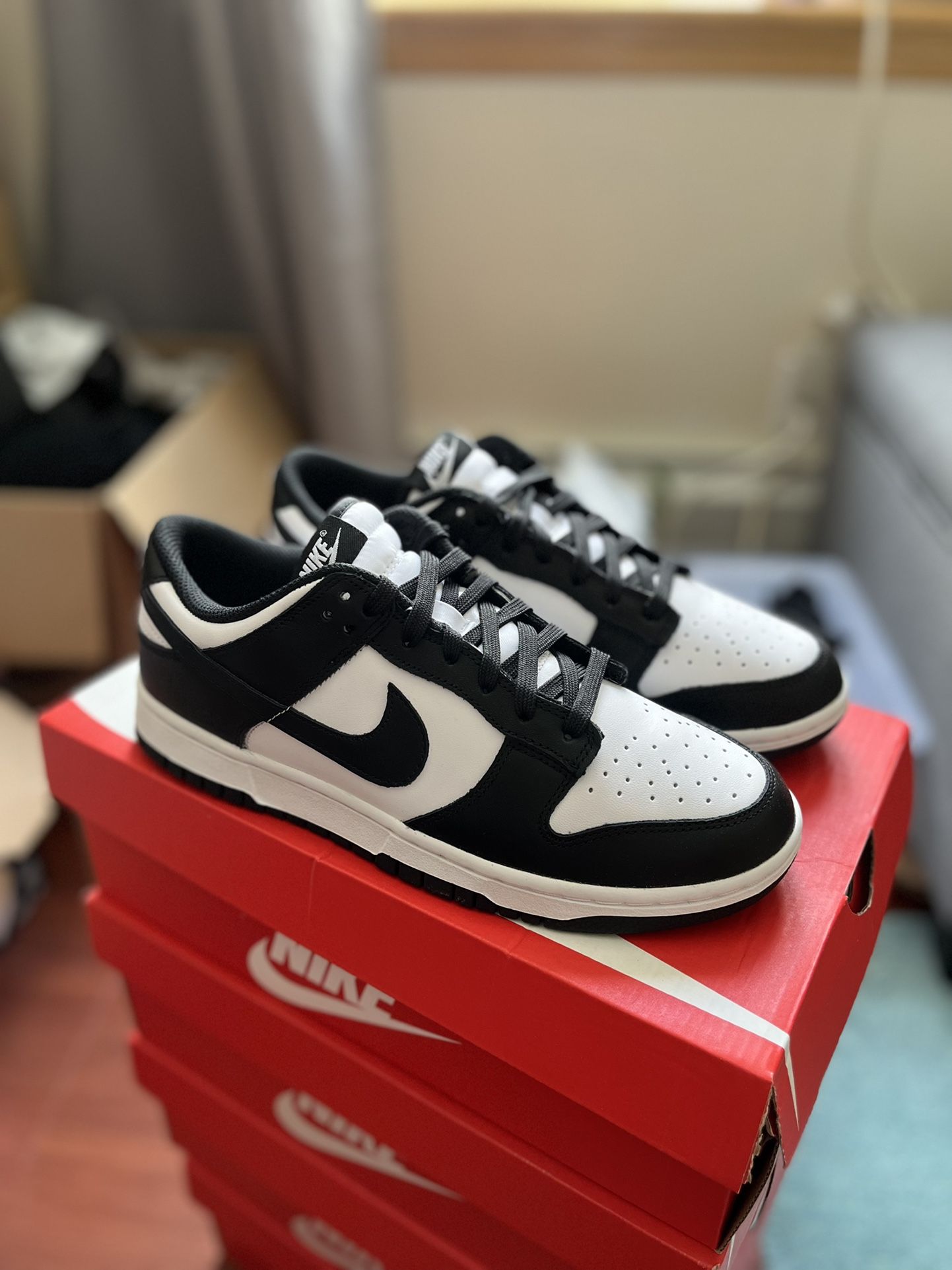 Nike Dunk Low Retro Panda 6.5y & 7.5-10
