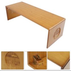 Rectangular Foldable Floor Table Bamboo Folding Coffee Table