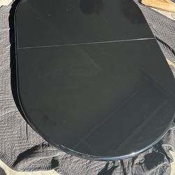 Black Table Top Only No Legs