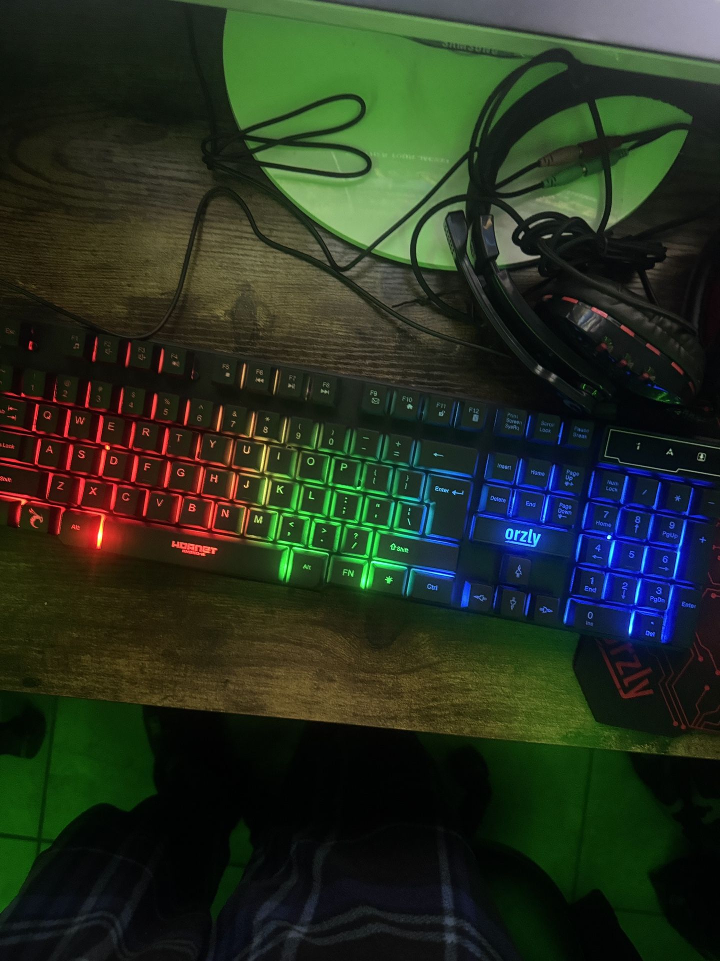 Mouse Keyboard And Head Set Full Combo 