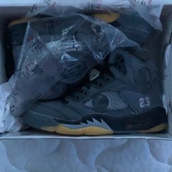 NIKE OFF WHITE AIR JORDAN 5 RETRO