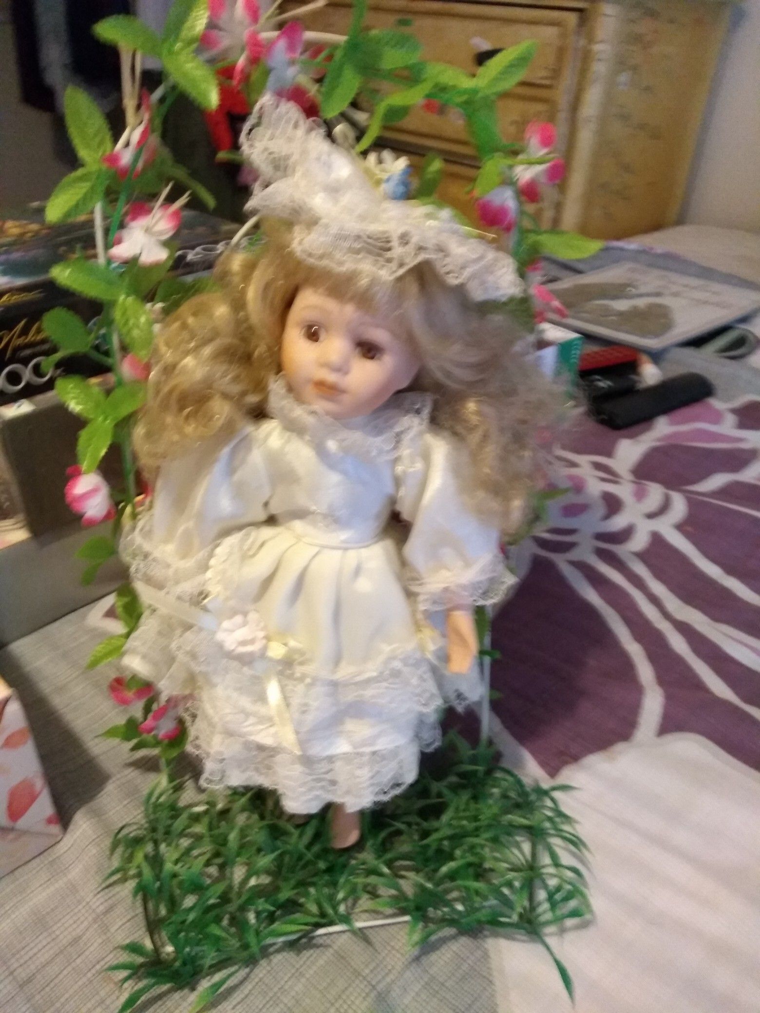Garden Angel Procelian Doll