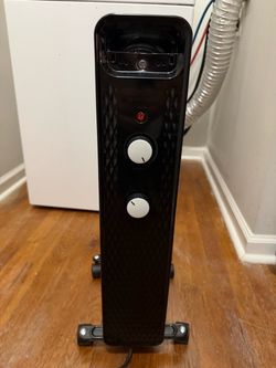 Mainstays 1500W Electric Oil Filled Radiator Space Heater