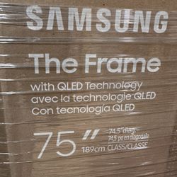 Samsung The Frame 75” QLED 4K Slim TV 