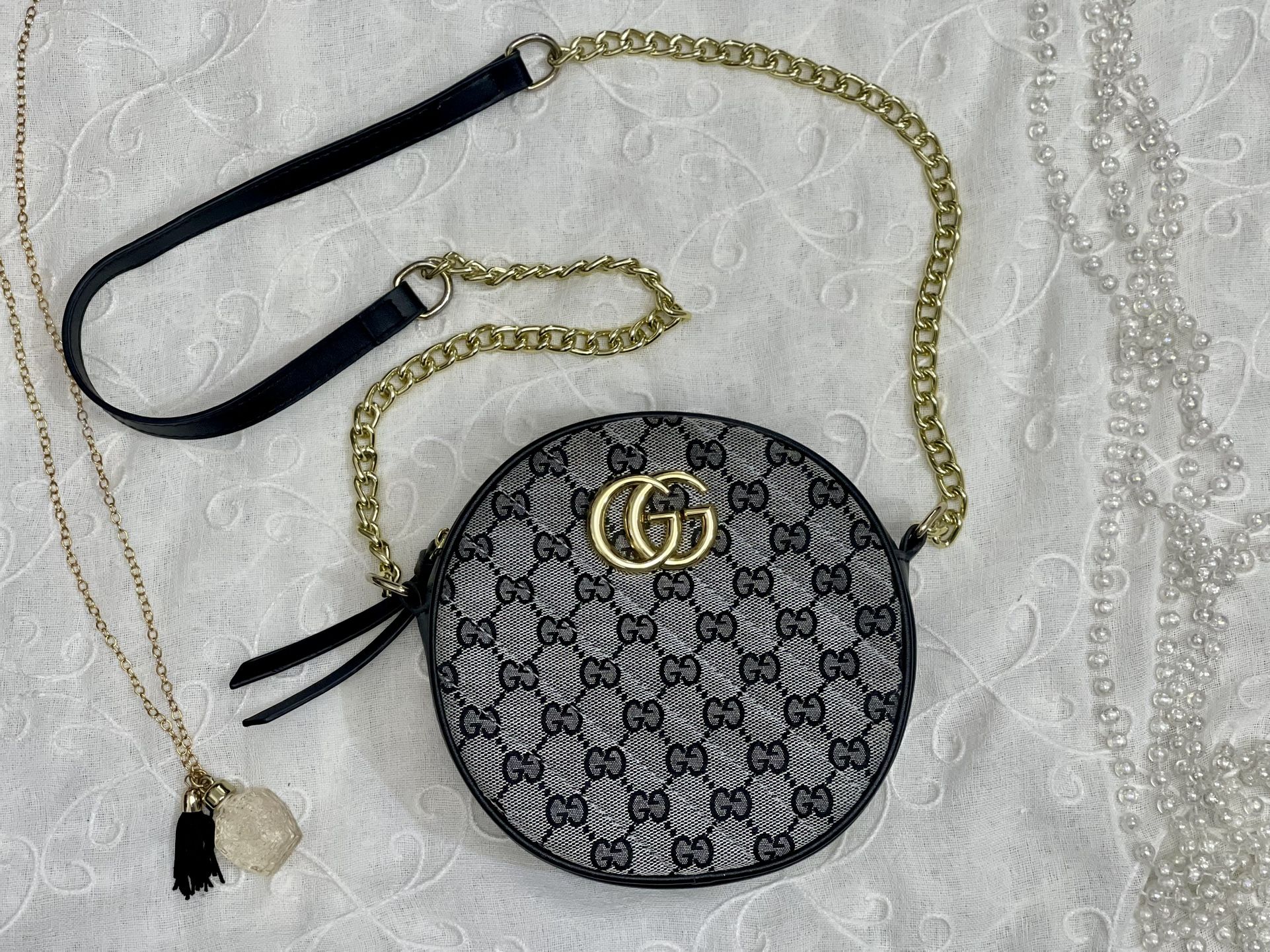 Monogram crossbody