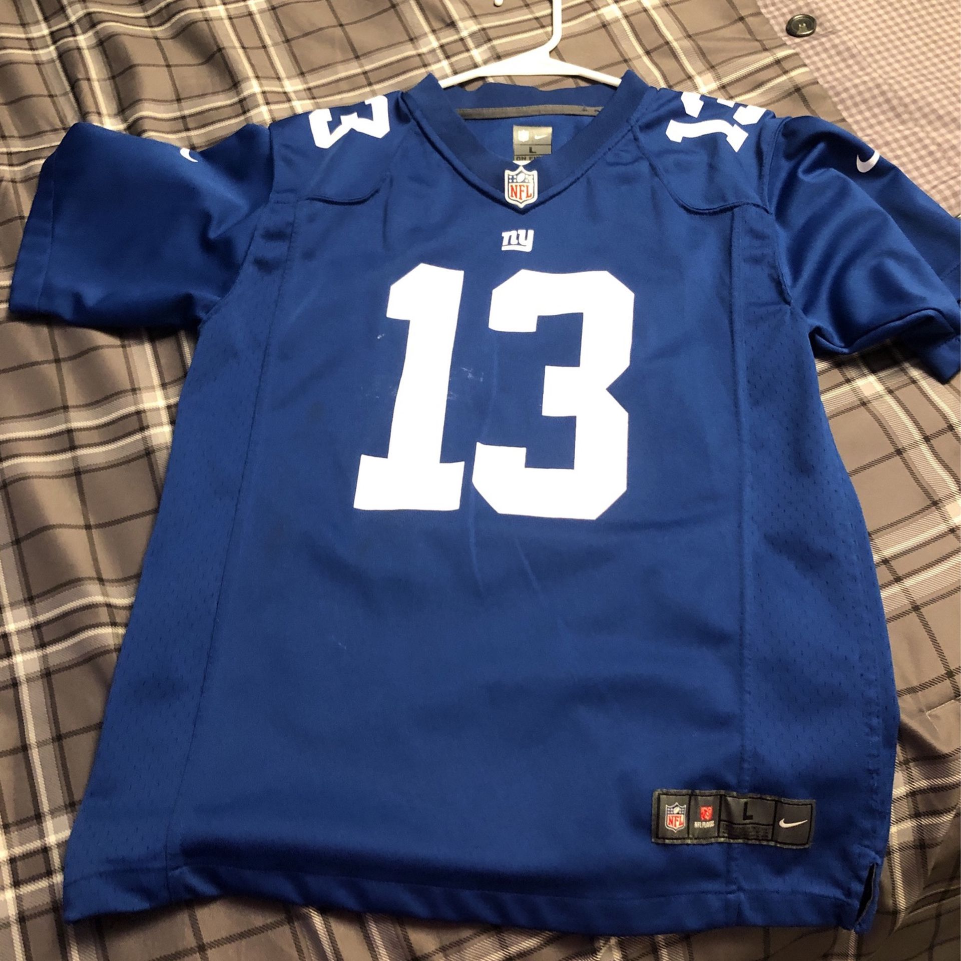 Odell Beckham Jr Giants Real Authentic Large Jersey[Negotiable]