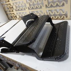 26x12x7.5  Double RV Step Assembly Manual Anti Slip Expand Collapse Powder Coated (New In Box)