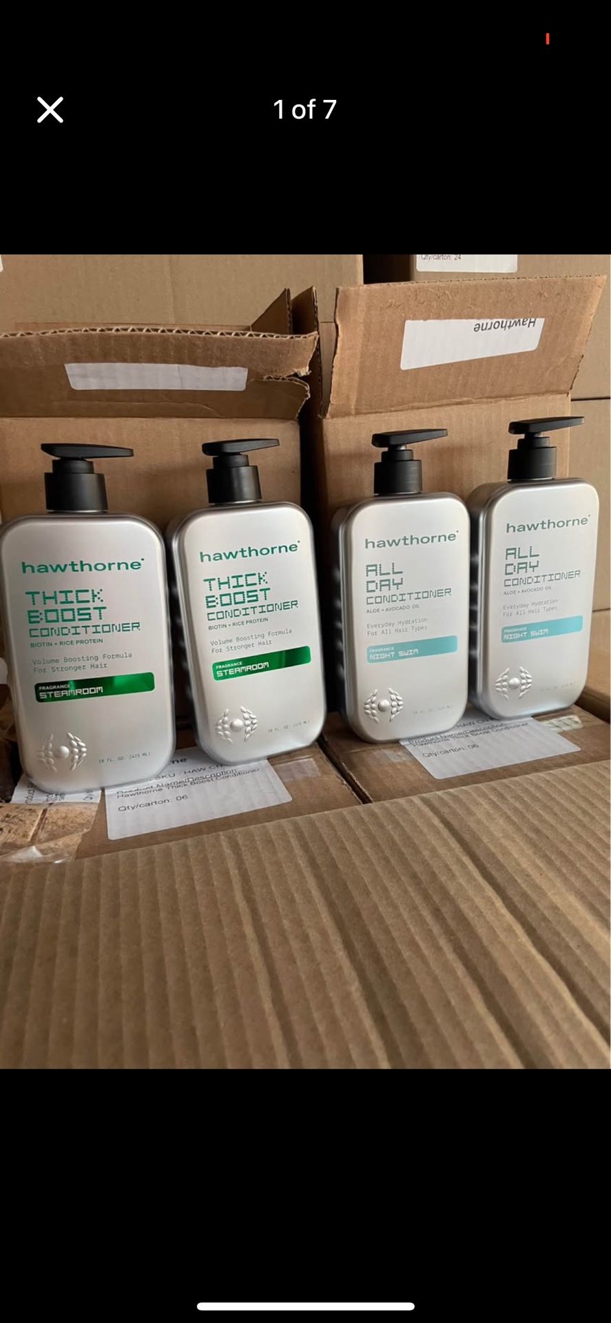 Cases Of 24 Pieces Of Hair Conditioner For $10!!!