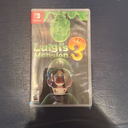 Nintendo Switch Luigi’s Mansion 3