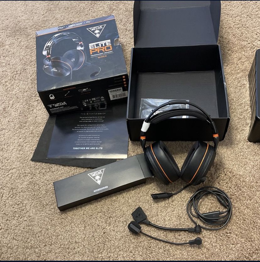 Elite Pro Headphones With Two Mics 
