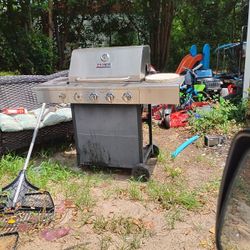 Fire King Propane Grill