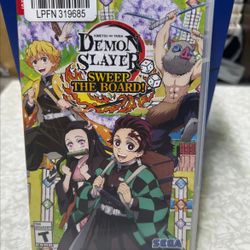 Demon Slayer: Sweep the Board Nintendo Switch