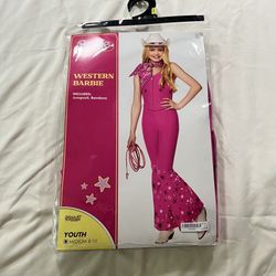 Spirit Halloween Western Barbie Costume Girl’s Sz M