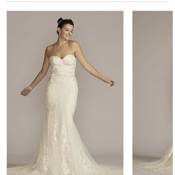 Brand New Beautiful Galina Signature Wedding Dress